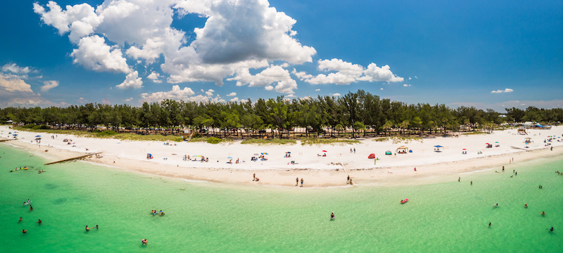 Coquina Beach on Anna Maria Island