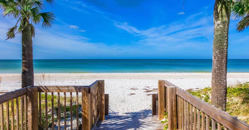 Perfect fall weather on Anna Maria Island