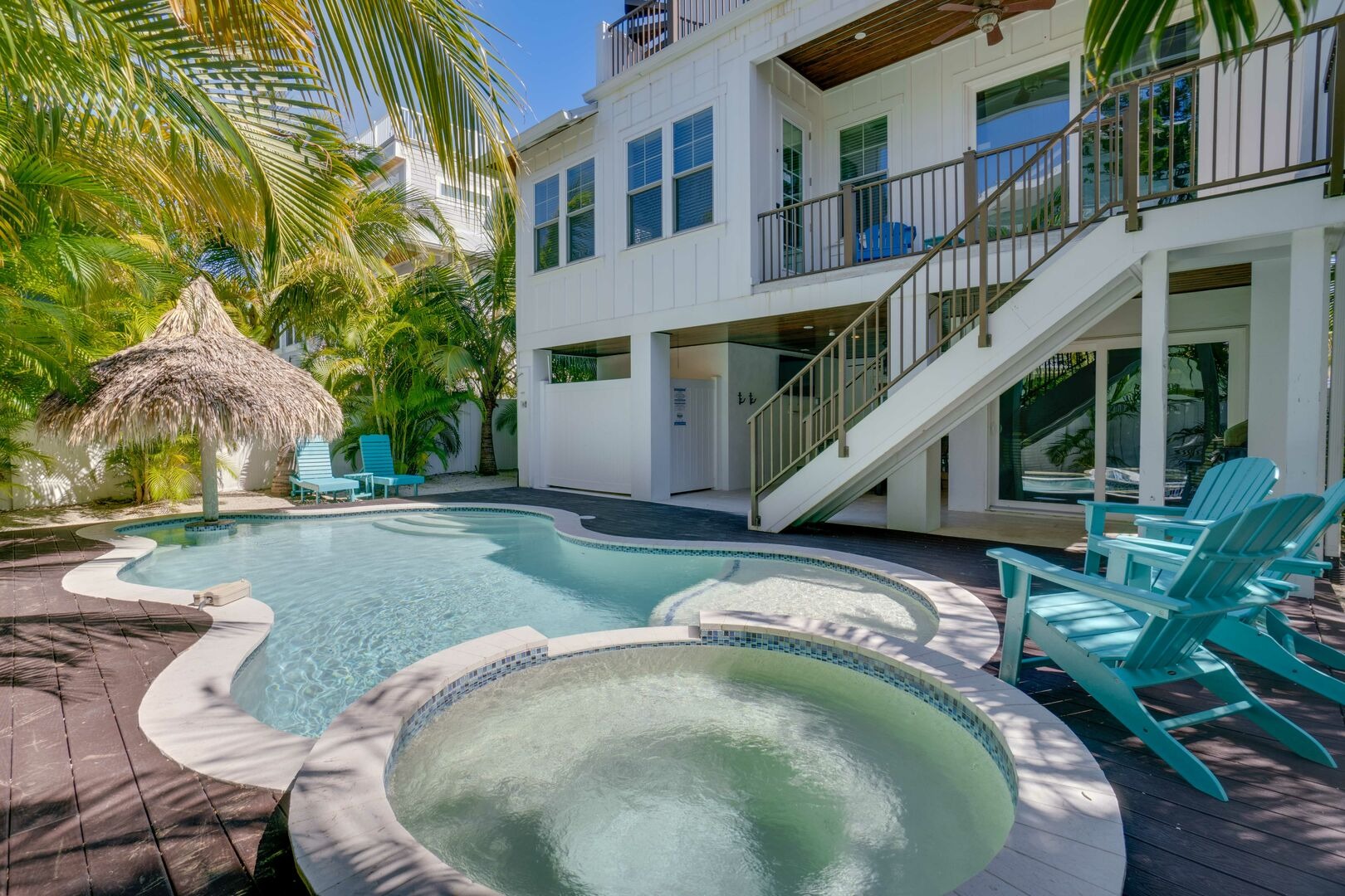 Vacation rental with heated pool and spa